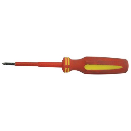 Tracon AC 1000V, 5x125mm SZ5125F Csavarhúzó, egyenes, 1000V-ra szigetelt, sárga-piros nyél 5997374173650
