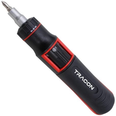 Tracon 190mm, 10 bit ACS10 Racsnis csavarhúzó beépített cserélhető fejekkel 5997374235051