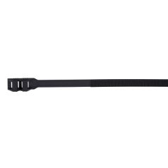   Tracon 300×9mm, D=25-80mm, PA12 300-12 PA12 kábelkötegelő, UV-álló, fekete 5997374100359