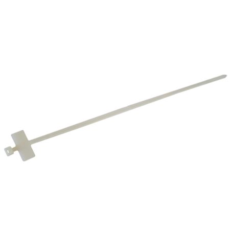 Tracon 210×2,5mm, D=5-45mm, PA6.6, (a×b=15×30mm) 200J Jelzőcímkés kábelkötegelő, natúr 5997374100298