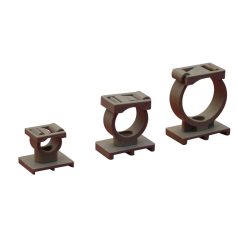   Tracon d=32mm, PA6.6 TKCRZ-32 Kábel- és csőrögzítő, nyitható, csavarozható, sötétszürke 5997374161541