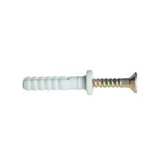   Tracon M5×25mm, PA6.6 TB525 Beüthető tipli+csavar, szürke 5997374109574
