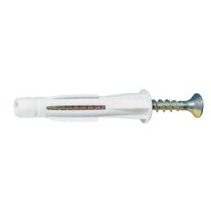  Tracon M6×35mm, PA6.6 TOPCS6 Önfeszítő tipli+csavar, szürke 5997374109765