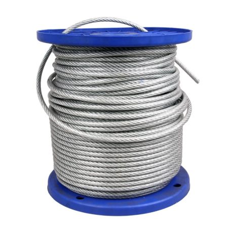 Tracon 5mm, PVC DKOT5 Drótkötél PVC bevonattal, 5-ös 5997374227919