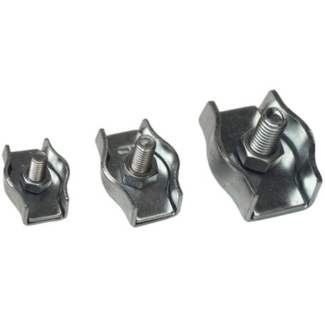 Tracon d=6mm, M6 BSZ1-6 Sodronyszorító bilincs, szimpla, acél 5997374108294