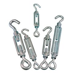   Tracon 5×70mm, 770N FSH570 Sodrony-és huzalfeszítő szem-horog, acél+temperált öntvény 5997374108614