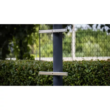 Tracon L×W×D=450×25×1,5mm TMEK642 Oszloprögzítő készlet (Al) 5997374229470