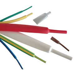   Tracon 1,6/0,8mm, POLIOLEFIN ZS016 Zsugorcső, vékonyfalú, 2:1 zsugorodás, fekete 5997374112178