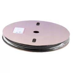   Tracon 4,8/1,6mm, POLIOLEFIN ZSVR48-D Zsugorcső, vékonyfalú, 3:1zsugorodás, gyantás, fekete, dobon 5997374214247