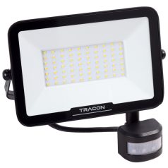   Tracon 220-240V AC, 50W, 4000K, IP65, 5000lm, EEI=F RSMDSM50W LED fényvető SAMSUNG chippel,mozgásérzékelős 5997374233903
