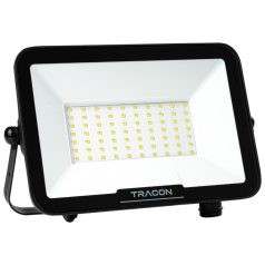   Tracon 220-240V AC, 100W, 4000K, IP54, 10000lm, EEI=F RSMDSU100W LED fényvető SAMSUNG chippel,mozgásérzékelő csatlakozóval 5997374125710