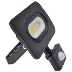   Tracon 220-240V,20W,4000K,IP65,1600lm,120°, 10s-7min, 3-10m, EEI=G RSMDLM20H SMD fényvető mozgásérzékelővel, fekete 5997374220897