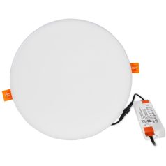   Tracon 230 VAC, 10 W, 4000 K, 800 lm, IP66,D=125mm, EEI=G LED-DLIP-10NW Védett, beépíthető LED mélysugárzó, kerek 5997374215138