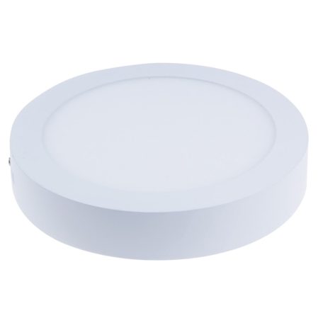 Tracon 85-265 VAC, 18 W, 1200 lm, D=220 mm, 2700 K, IP20, EEI=G LED-DLF-18WW Falon kívüli LED mélysugárzó, kerek, fehér 5997374198059