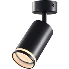   Tracon 100-240VAC, 50Hz, 1xGU10, max.35W SPGU10LMAB Mennyezeti állítható spot lámpatest, fekete 5997374228633