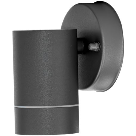 Tracon 100-240VAC, 50Hz, 1xGU10, max.35W, IP44 SPGU10IPF1A Oldalfali spot lámpatest, kültéri, antracit 5997374176101