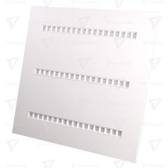   Tracon 230V,50Hz, 40W, 4000lm, 4000K,UGR<16, IP40, 595x595mm, EEI=F LPG606040NW Sávos LED panel, négyzet, fehér 5997374234146