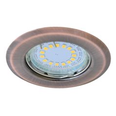   Tracon max.50W, MR16, D=82mm TLC-2MR Beépíthető lámpatest spot fényforrásokhoz, matt réz 5997374141482
