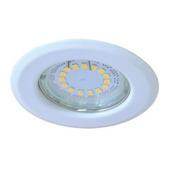  Tracon max.50W, MR16, D=82mm TLC-2W Beépíthető lámpatest spot fényforrásokhoz, fehér 5997374141499