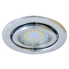   Tracon max.50W, MR16, D=97mm, 30° TLC-6C Beépíthető lámpatest spot fényforrásokhoz, króm 5997374141550