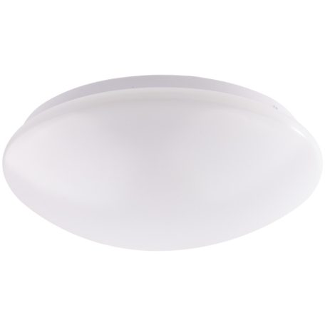 Tracon 230V, 50Hz, max. 1x35W, E27, IP44, D=256mm MFIP1E27 Védett kerek falilámpa, opál bura, fehér 5997374127110