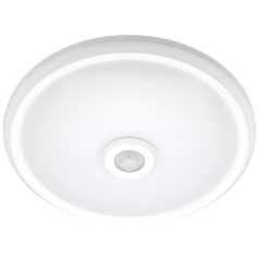   Tracon 230 VAC, 12 W, 360°, 6 m, 10 s-3 min, 900 lm, EEI=G MFMI12W Mozgásérzékelős kerek fali lámpatest, fehér 5997374131056