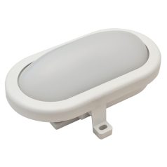   Tracon 230 V, 50 Hz, 6 W, 420 lm, 4000 K, IP54, EEI=G LHLMO6NW Műanyag házas LED hajólámpa, ovális forma 5997374203210