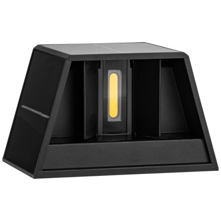 Tracon 0,4W, 3000K, 36 lm, 3,7V/1300mAh Li, IP44 GARSLA Napelemes kerti falilámpa 5997374234672