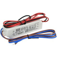   Tracon 90-264 VAC / 12 VDC, 20 W, 0-1,67 A, IP67 LPV-20-12 Műanyag házas LED meghajtó 5997374216470