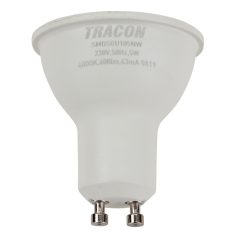   Tracon 230V,50Hz,GU10,5W,450lm,4000K,120°,SAMSUNG chip, EEI=F SMDSGU105NW Műanyag házas SMD LED spot fényforrás SAMSUNG chippel 5997374219310
