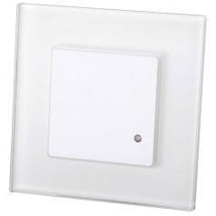   Tracon 220-240 VAC, 15 m, 10 s-12 min, <0,1-2000 lx TMB-754 Mozgásérzékelő, radar, süllyesztett, fehér, üveg kerettel 5997374166225