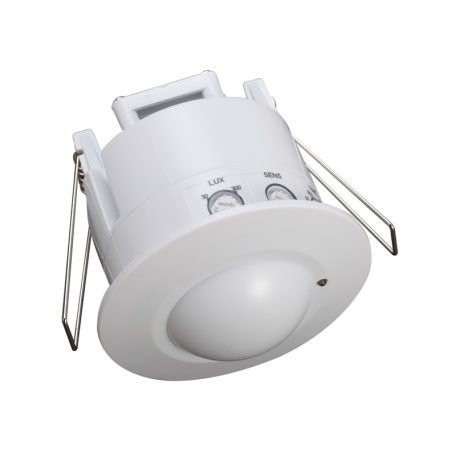 Tracon 230V, 50Hz, 5,8GHz, 360°, 1-8m, 10s-12 min, 3-2000lux, IP20 TMB-061R Mozgásérzékelő, süllyeszthető, radaros, fehér 5997374198585
