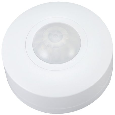 Tracon 230V, 50 Hz, 1200W, 360°, 1-6m, 10s-15min, 3-2000lux, IP44 TMB-011IP Védett mozgásérzékelő, mennyezetre, fehér 5997374220088