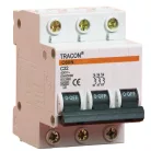 Tracon 32A, 6kA B60-32-3 Kismegszakító, 3 pólus, B karakterisztika 5997374117005