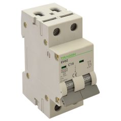   Tracon 50A, B, 2P, 6kA EVOZ2B50 Kismegszakító, 2 pólus, B karakterisztika 5997374208550