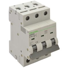   Tracon 4A, B, 3P, 10kA TDA-3B-4 Kismegszakító, 3 pólus, B karakterisztika 5997374179973