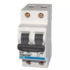  Tracon 32A, 10kA TDM-2C-32 Kismegszakító, 2 pólus, C karakterisztika 5997374146357