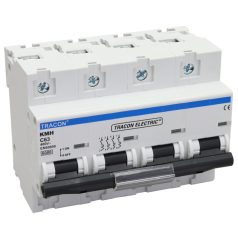  Tracon 125A, 6kA KMH-4125 Kismegszakító, nagyáramú, 4 pólus, C karakterisztika 5997374169790