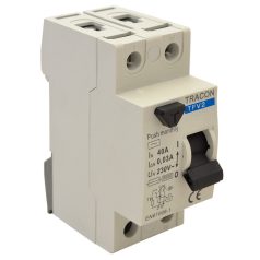   Tracon 25A, 300mA, 6kA, AC TFV2-25300 Áram-védőkapcsoló, 2 pólusú 5997374138680