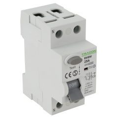   Tracon 63A, 30mA, 6kA, AC EVOV2P6303 Áram-védőkapcsoló, 2 pólusú 5997374209540