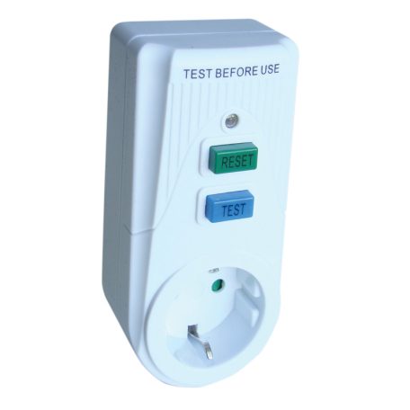 Tracon 16A, 30mA, 1.5kA, IP40, A / AC TFGA-1 Áram-védőkapcsolós adapter, oldalsó védőérintkezővel 5997374155632