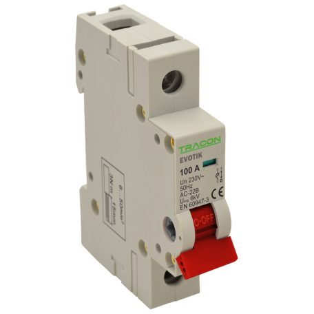 Tracon 1P, 100A TIK1-100 Leválasztó kapcsoló 5997374139618
