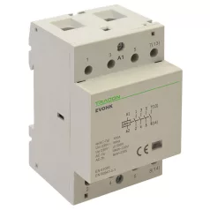   Tracon 230V, 50Hz, 3 Mod, 4×NO, AC1/AC7a, 40A, EVOHK4-40 Installációs kontaktor 5997374210706