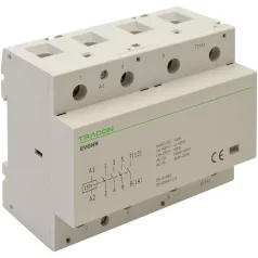   Tracon 230V, 50Hz, 4 Mod, 4×NO, AC1/AC7a, 80A, EVOHK4-80 Installációs kontaktor 5997374210720