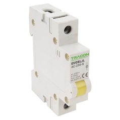   Tracon 230V AC SLJL-AC230-S Sorolható ledes jelzőlámpa, sárga 5997374179423