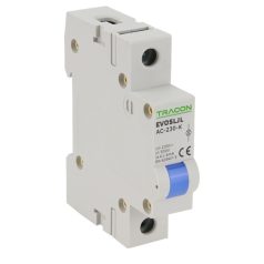   Tracon 230V AC SLJL-AC230-K Sorolható ledes jelzőlámpa, kék 5997374179447