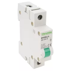   Tracon 24V AC SLJL-AC24-Z Sorolható ledes jelzőlámpa, zöld 5997374179461