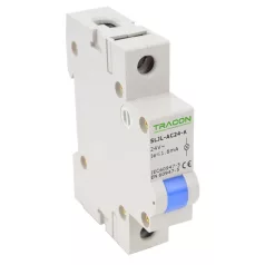   Tracon 24V AC SLJL-AC24-K Sorolható ledes jelzőlámpa, kék 5997374179492