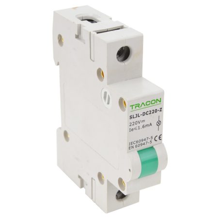 Tracon 220V DC SLJL-DC220-Z Sorolható ledes jelzőlámpa, zöld 5997374179515