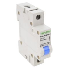   Tracon 220V DC SLJL-DC220-K Sorolható ledes jelzőlámpa, kék 5997374179546